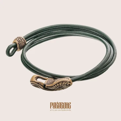 Miniatura 2 de Pulsera maorí con pulsera de océano de manta rayo con peces de patín para hombres y mujeres, él, joyería tribal náutica polinesia