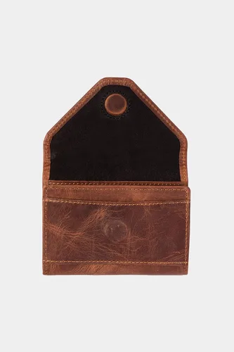 Miniatura 19 de grande Estuches para tarjetas 3639, Naranja, Tarjetero de cuero con cierre magnético, cartera pequeña de acordeón para mujer