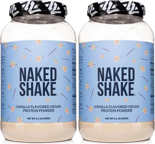 Miniatura 16 de NAKED Shake - Polvo de Proteína de Vainilla - Batido de Proteína a Base de Plantas con Aceite MCT, Sin Gluten, Sin Soja, Sin OGM ni Edulcorantes