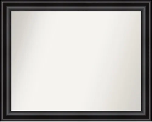 Miniatura 389 de Amanti Art Espejo personalizado, espejo de baño negro puente, espejo de pared o espejo de tocador de baño sobre el fregadero (26 x 26 pulgadas)