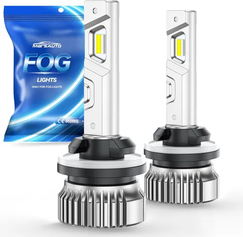 Miniatura 16 de Marsauto 9005 H11 High/Low Beams and 5202 LED Fog Light Bulbs Combo Kits Fit For Chevy Colorado 2015-2019 & Chevy Tahoe 2007-2014, 92,000LM Bright