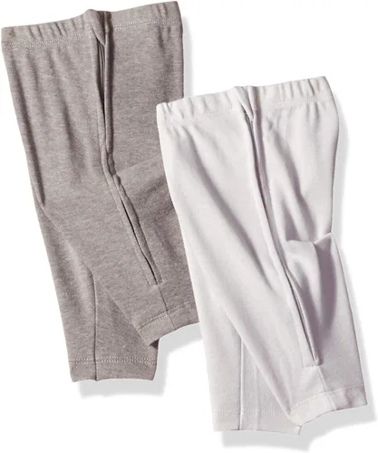 Miniatura 2 de Hanes Baby-Boys Zippin 2 Pack Knit Leggings With Side Zipper