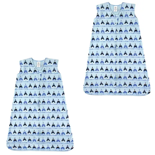 Miniatura 54 de Luvable Friends - Saco de dormir para bebé sin mangas, diseño unisex, Saco de dormir de algodón sin mangas, saco de dormir, manta, 18-24 meses