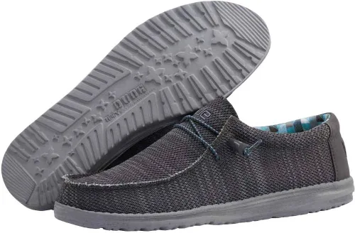 Miniatura 6 de HEYDUDE Wally Stretch para hombre Mocasines para hombre Zapatos sin cordones para hombre Cómodos y ligeros