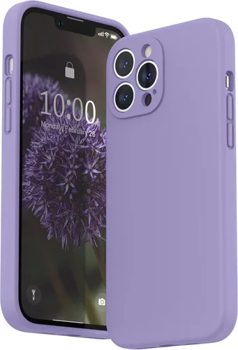 Miniatura 10 de SURPHY Funda compatible con iPhone 13 Pro Max con protector de pantalla, (protección de cámara + forro de microfibra suave), funda de silicona Negro