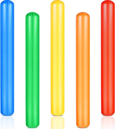 Palos inflables para piscina de 41.3 pulgadas, fideos de natación de PVC, coloridos fideos inflables para piscina, adultos, flotadores, fideos de