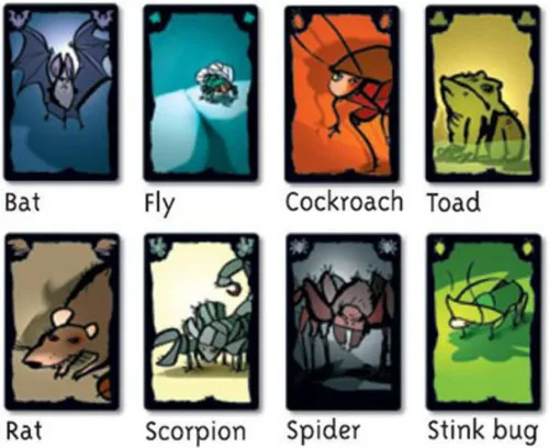Miniatura 6 de Juego de fiesta de póquer de cucarachas Juego de cartas de estrategia de farol para adultos y niños A partir de 8 años 3-6 jugadores Tiempo