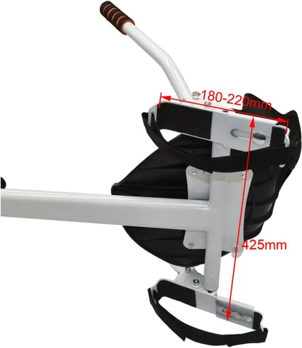 Miniatura 3 de Hoverboards Go Kart Accesorios ajustables para niños y adultos para patinete eléctrico de 6.5 pulgadas, 8 pulgadas, 10 pulgadas, color blanco