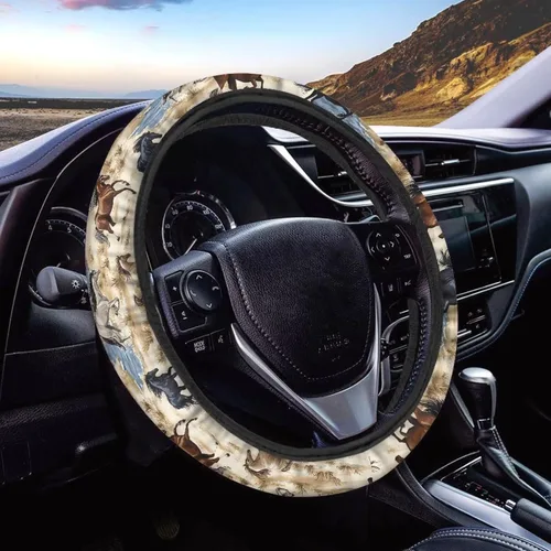Miniatura 50 de AFPANQZ - Fundas para volante con diseño de nebulosa y galaxia, 14-15 pulgadas, ajuste universal, para la mayoría de los coches, sedanes, SUV