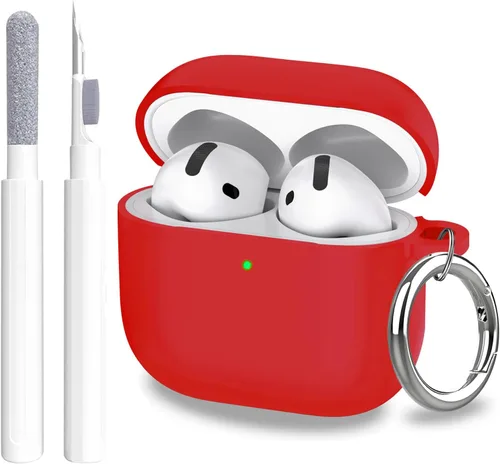 Miniatura 11 de Aircawin Funda transparente para Airpods, funda protectora a prueba de golpes para Airpod 1 y 2, accesorios de protección completa de TPU suave