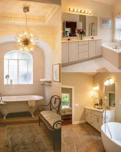 Miniatura 6 de Paquete de 8 bombillas LED de color blanco cálido para baño, equivalente a 120 V 60 vatios, base media E26, bombillas redondas de tocador, bombillas