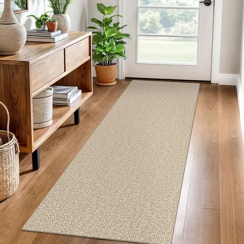 Miniatura 157 de EARTHALL Alfombra pequeña de 2 x 3 pies, lavable para entrada, antideslizante, trenzada, alfombra para puerta interior y exterior, alfombra tejida