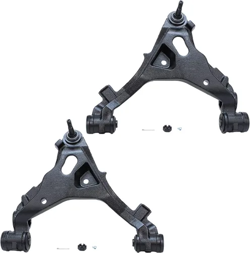 Miniatura 104 de Detroit Axle - Brazos de control delanteros para Mercury Grand Marquis Ford Crown Victoria Lincoln Town 2003-2011, 2 brazos de control superior