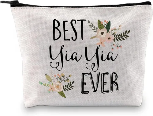 Miniatura 8 de GJTIM Yiayia Gift Best Yiayia Ever Gift Grandma Toiletry Travel Bag Gift for Grandma Toiletry Travel Bag Gift for Grandma