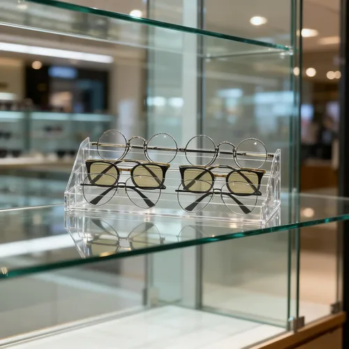 Miniatura 5 de Organizador de gafas de sol - Exhibidor transparente para gafas - Almacenamiento para gafas - Soporte para aceites esenciales - Organizador