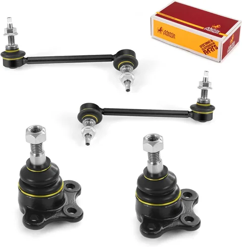 Miniatura 98 de Metrix Premium Chassis Parts - Juego de 4 piezas de articulación de rótula superior y barra estabilizadora delantera para Ford Ranger RWD 1998-2011