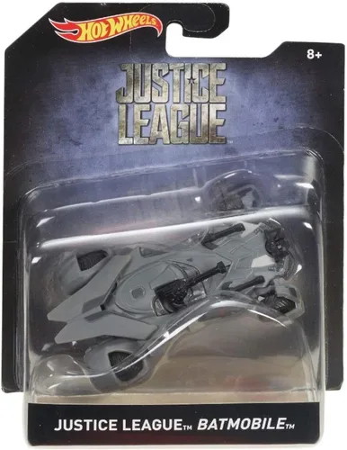 Miniatura 6 de Mattel Hot Wheels Batmobile de Batman a escala 1:50 (Justice League Batmobile)