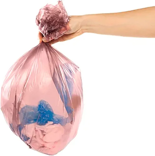 Miniatura 2 de Bolsas de basura de baño de 4 galones, 6 rollos, 120 bolsas de basura pequeñas, bolsas de basura desechables para oficina, baño