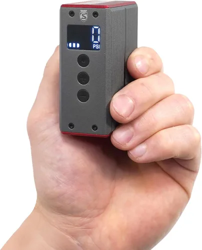SILCA ELETTRICO - Bomba eléctrica para bicicleta, bomba digital para neumáticos de bicicleta con apagado automático, recargable USB-C, ultraligera y