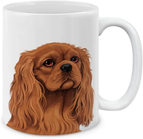 Miniatura 14 de MUGBREW Cute Winking Golden Retriever - Taza de café de cerámica, 11 onzas Lindo Guiño Dorado Retriever