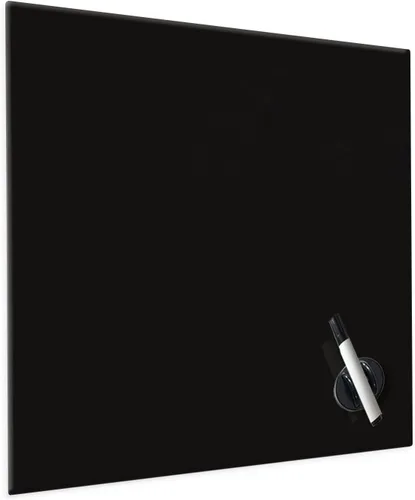 Miniatura 4 de Fab Glass and Mirror - Pizarrón magnético de vidrio con borrador, Negro
