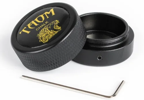 Miniatura 17 de TAOM - Soporte para tiza de billar, herramienta práctica redonda, accesorios de billar, mini estuche magnético para punta de tiza, contenedor