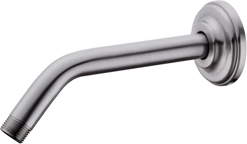 Miniatura 15 de Brazo de ducha angular con brida ORB de 15 cm de acero inoxidable, brazo de extensión montado en la pared para cabezal de ducha superior, bronce Oil