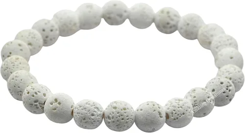 Miniatura 715 de Amazing Gemstone Pulsera de cristal para mujeres y hombres, pulsera de cristal curativo de protección, pulsera elástica con cuentas de piedras