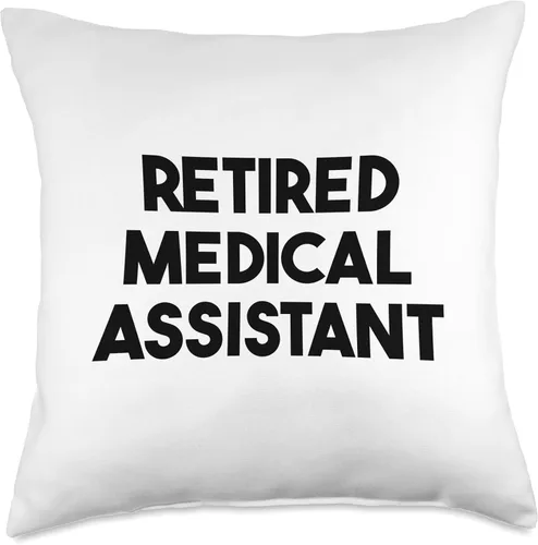 Miniatura 4 de Retired Medical Assistant Throw Pillow