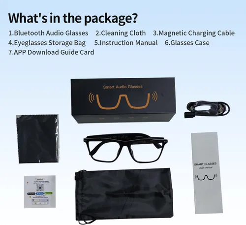 Miniatura 9 de AI Smart Glasses with ChatGPT, Bluetooth Glasses for Women & Men, Free App, AI Translation Glasses with 164 Languages, Photochromic Lenses