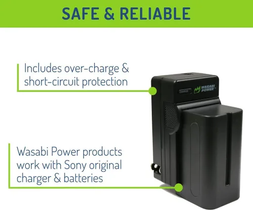 Miniatura 3 de Wasabi Power Batería para Sony NP-F730, NP-F750, NP-F760, NP-F770 (4900mAh) y Sony DCR-VX2100, DSR-PD150, DSR-PD170, FDR-AX1, HDR-AX2000, HDR-FX1