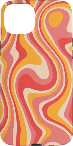 Miniatura 9 de iPhone 11 Pro Max Retro Groovy Liquid Swirl Hippie 70's 80's Psychedelic Phone Case