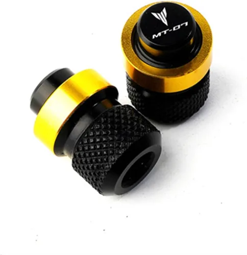Miniatura 16 de Soporte lateral para motocicleta, ampliación, tapones de aire para válvula de neumático para Yamaha FZ07 FZ 07 MT07 MT 07 MT-07 MT-07 2014 2023 Rojo
