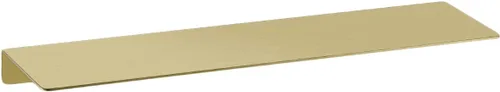 TRUSTMI Estante flotante dorado cepillado SUS304 de acero inoxidable montado en la pared (16 x 4 pulgadas) para baño, cocina, dormitorio, sala de