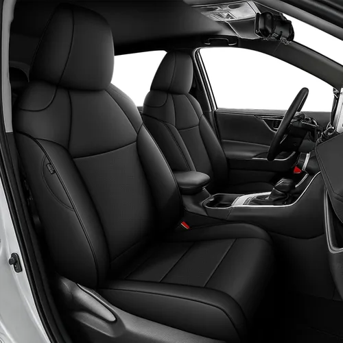 Miniatura 11 de AOMSAZTO Funda de asiento de coche para Mazda 3 2019 2020 2021 2022 2023 2024 2025 2026 – Juego completo de fundas de asiento de piel sintética