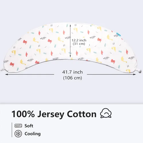 Miniatura 2 de Funda de almohada de repuesto para BYRIVER Body Pilloe (Baby Dino)