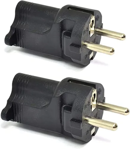 Miniatura 49 de Ceptics Japón, Filipinas NEMA 1-15 Adaptador de Enchufe de Energía para Viaje Acepta NEMA 5-15R - Certificado ETL - Grado Industrial (IG-6)