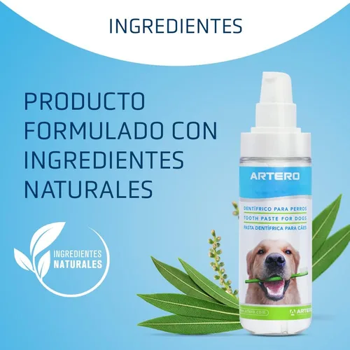 Miniatura 5 de Artero Gel de pasta dental Dentix para perros para quitar la placa y mantener el mal aliento a raya