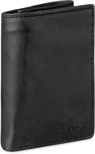 Miniatura 24 de Levi's Billetera triple para hombre, elegante y delgada, incluye ventana de identificación y tarjetero de crédito