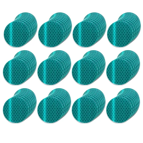 Miniatura 206 de Cinta reflectante blanca de 4 pulgadas, adhesivo de seguridad de advertencia impermeable para exteriores (10 pies)