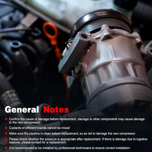 Miniatura 5 de Compresor de CA compatible con 3.5L para Nissan para Maxima para Pathfinder para Murano para Quest 2009-2015 Compresor de aire acondicionado