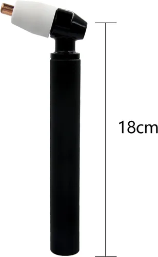 Miniatura 2 de PT31 Aire Plasma Corte Torcha Cabeza Cuerpo Alta Frecuencia Clasificado Corriente 40 A (MANGO NEGRO)
