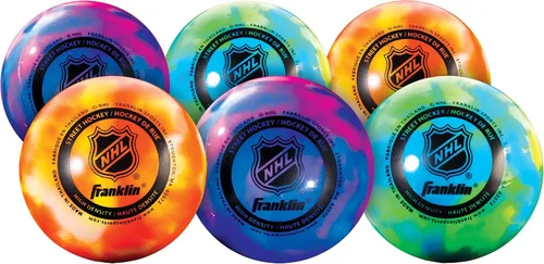 Miniatura 14 de Franklin Sports - Pelotas de hockey callejero NHL - Sin rebote para uso en exteriores y en patines - Tamaño oficial para hockey callejero juvenil