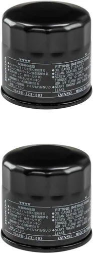 Honda Paquete de 2 filtros de aceite 15400-ZZ3-003 para GCV530 H4514H H4518H 15400-PFB-014 OEM