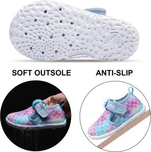 Miniatura 5 de JOINFREE Zapatos de agua para bebés y niños pequeños, sandalias para niños y niñas, zapatillas transpirables para caminar y correr