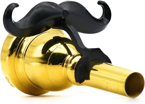 Miniatura 9 de Brasstache - Bigote con clip para boquilla de latón, accesorio de regalo para trompeta, trombón, tuba, cuerno francés, barítono, jugadores
