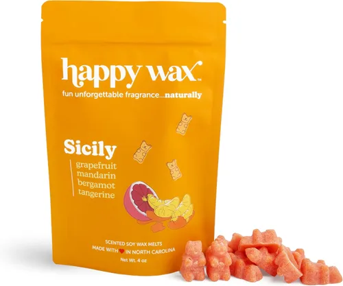 Miniatura 14 de Happy Wax Florence - Cera perfumada de oso para derretir – infundida con aceites esenciales – No tóxica – (bolsa de 4 onzas)