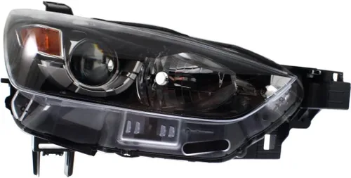 Miniatura 9 de Para Mazda CX-3 Montaje de faros delanteros 2016 2017 2018 Lado del conductor Halógeno CAPA MA2518173 DB4N510L0
