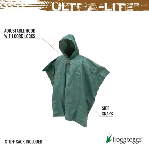 Miniatura 2 de FROGG TOGGS Ultra-lite2 Waterproof Breathable Poncho