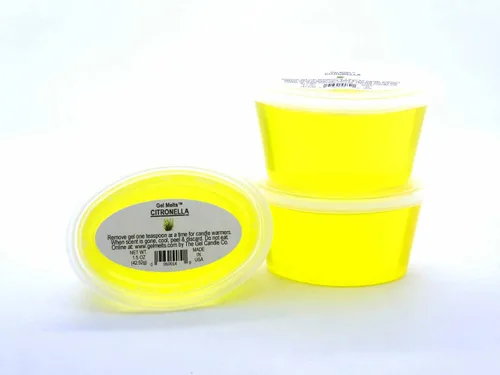 Miniatura 2 de El gel aromático de citronela se derrite para calentadores y quemadores de The Gel Candle Company PEEL, MELT AND DISFRUTAR